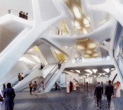 станция метро из золота