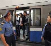 Полиция в московском метро